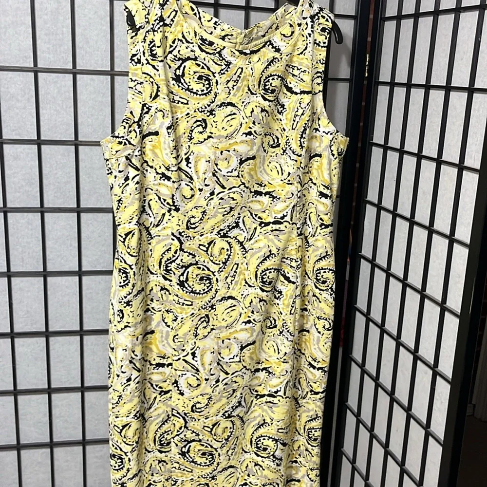 EUC Kasper Sheath Dress, 18 - Picture 2 of 7
